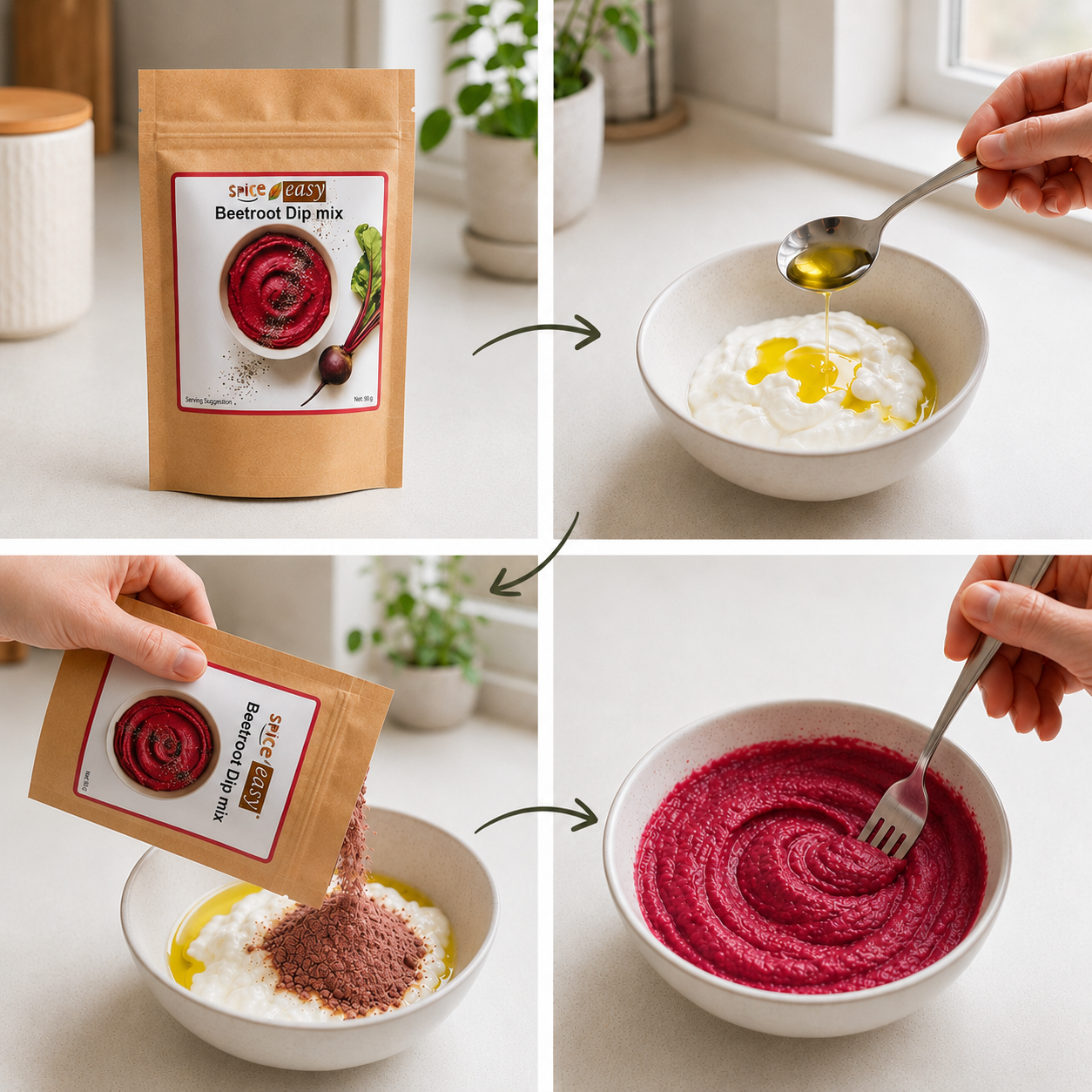 Beetroot Dip Mix 30g
