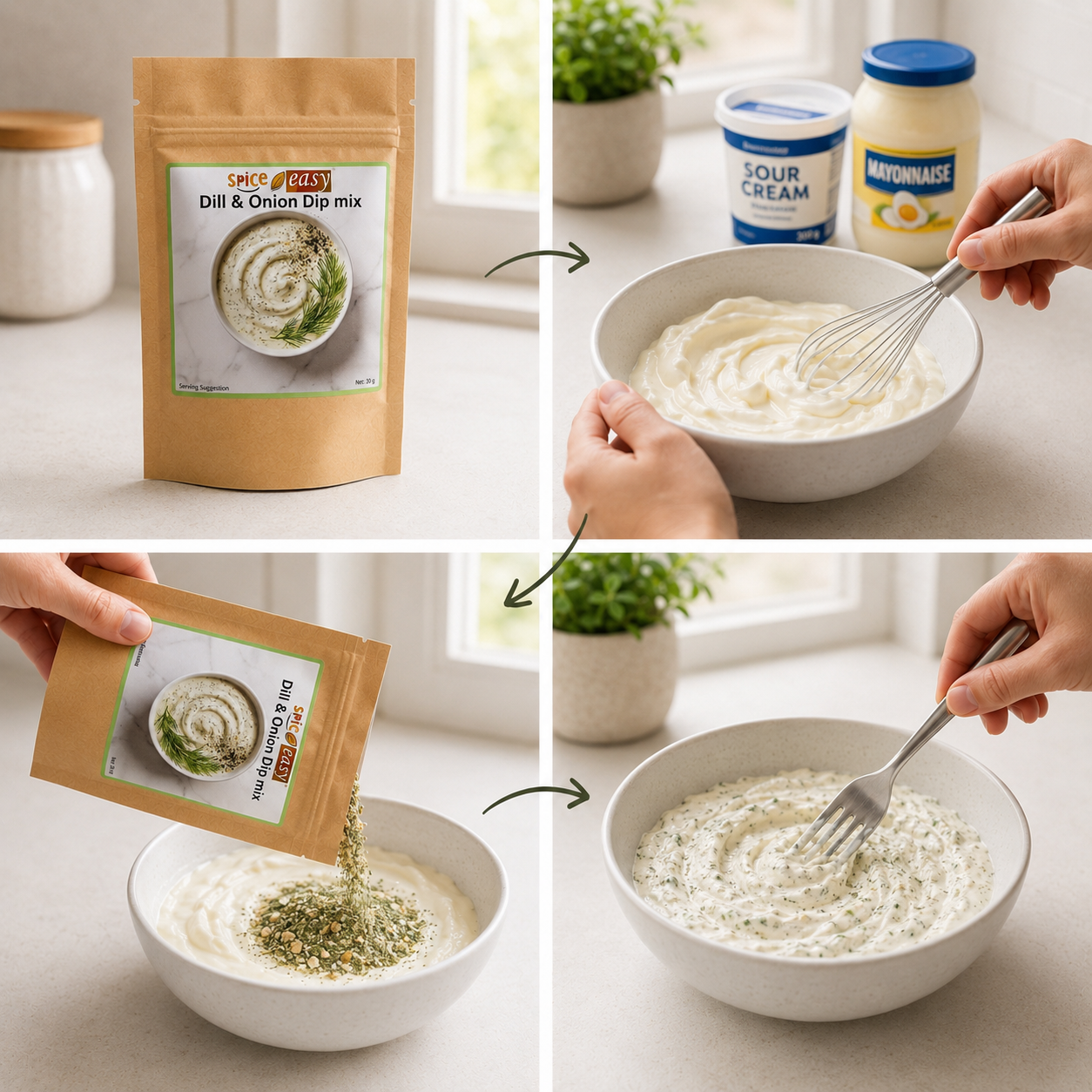 Dill & Onion Dip Mix 30g