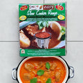 SpicenEasy slow cooker massaman curry kit packaging showing spice sachets and massaman curry